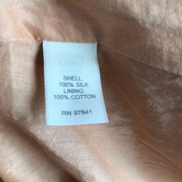 J. Jill  100% Silk  Floral Pleated A-Line Skirt Earth Tones Size 14 - Picture 5 of 7